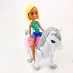 Motorized Pony Playset for Adventurous Hiking Fun