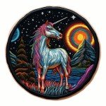 Unicorn Iron-On Patch - Majestic Fantasy Badge