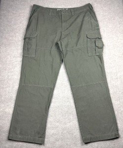 Menβs 42x32 Army Green Ripstop Cargo Pants