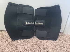 Supportive Black Horse Knee Boots for Hiking