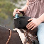 Black Horse Saddle Bag and Pommel Accessories