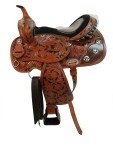 Comfortable Western Leather Tack Set for Hiking