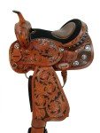 Comfortable Western Leather Tack Set for Hiking