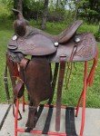 15" Simco Western Trail Saddle with Breast Collar