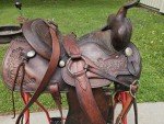15" Simco Western Trail Saddle with Breast Collar