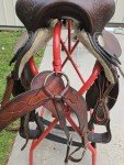 15" Simco Western Trail Saddle with Breast Collar