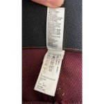 Purple Ribbed Skinny Stretch Hiking Pants for Women