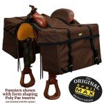 Durable Washable Saddle Panniers with Adjustable Straps