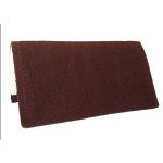 Brown Acrylic Wool Saddle Blanket Pad for Horses