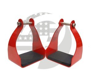 Lightweight Aluminum Trail Stirrups for Horse Riding