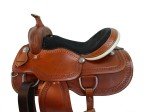 Comfy Trail Leather Western Horse Saddle Set