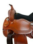 Comfy Trail Leather Western Horse Saddle Set