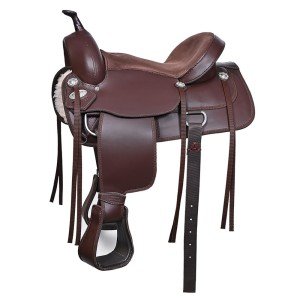 16" Hilason Flex Tree Trail Saddle in Cordura