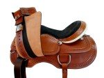 Comfy Trail Leather Western Horse Saddle Set