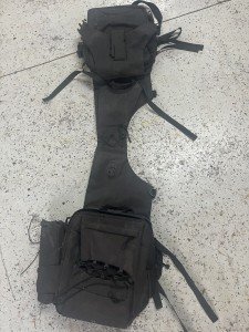 Insulated Rear Saddle Bags for Hiking Adventures