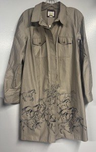 Maeve Montana Equestrian Shirt Dress Jacket