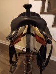 17" Abetta Trail Synthetic Western Saddle - FQHB