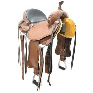 16" Tough-1 Moab Mule Trail Saddle - Royal King