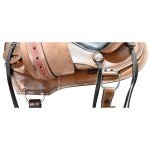 16" Tough-1 Moab Mule Trail Saddle - Royal King