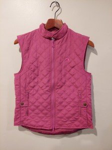 Pink Medium Vest for Hiking and Outdoor Adventures