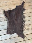 Brown Leather Western Chaps for Horse Riding