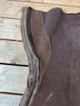 Brown Leather Western Chaps for Horse Riding
