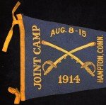 1914 1st Cavalry Camp Souvenir Pennant
