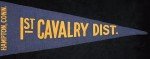 1914 1st Cavalry Camp Souvenir Pennant