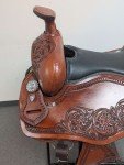 Tooled Leather Horse Tack Set for Trail Riding