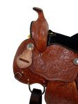Kids' Leather Trail Saddle for Comfortable Hiking