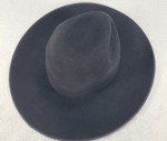 Cowboy Hat - Black Velvet Fur for Riding