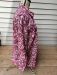 Ladies' Tall Pink Red Paisley Western Shirt