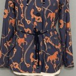 Ronner Women's Blue and Orange Hiking Jacket