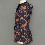 Ronner Women's Blue and Orange Hiking Jacket