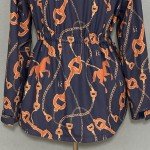 Ronner Women's Blue and Orange Hiking Jacket