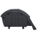 Matte Black Saddle Bags for Indian Chieftain 2016-18