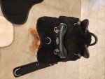 15" Sheepskin Bareback Saddle with Stand & Pads
