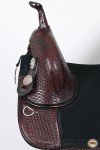 Treeless Trail Saddle - Genuine American Leather