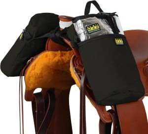 TrailMax Large Horn Saddle Bags - Trail Black