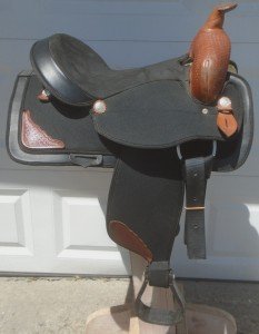 Lightweight Cordura & Leather Western Trail Saddle