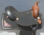 Lightweight Cordura & Leather Western Trail Saddle