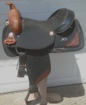 Lightweight Cordura & Leather Western Trail Saddle