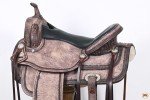 Brown 15" HILASON Western Leather Trail Saddle