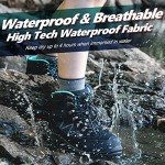 Women's Waterproof Hiking Boots - Lightweight & Non-Slip