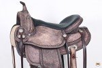 Brown 15" HILASON Western Horse Saddle for Trails