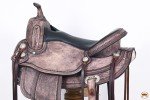 Brown 15" HILASON Western Horse Saddle for Trails