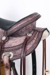 Brown 15" HILASON Western Horse Saddle for Trails