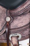 Brown 15" HILASON Western Horse Saddle for Trails