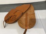 Leather Saddle Bag for Hiking and Riding