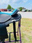 Western Cordura Trail Leather Horse Saddle 14"-18